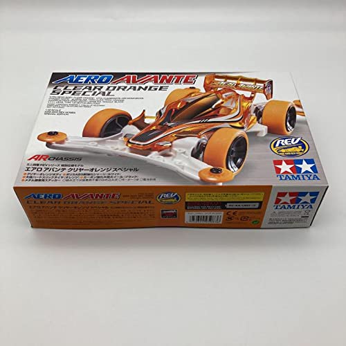 Amazon | タミヤ ミニ四駆 込 エアロ アバンテ クリヤーオレンジ